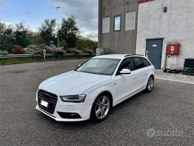 Usata Audi A4 S-Line 143 CV (105 kW) 2014 Bianco Station wagon