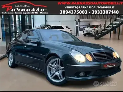 Usata Mercedes E55 AMG AMG 476 CV (350 kW) 2003 Grigio Berlina