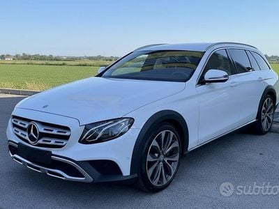 Usata Mercedes E220 All-Terrain 194 CV (142 kW) 2017 Bianco Station wagon