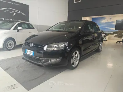 Brugt VW Polo Highline 90 HK (66 kW) 2012 Sort Hatchback