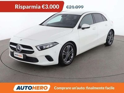 Usata Mercedes A180 Executive 116 CV (85 kW) 2019 Bianco Berlina