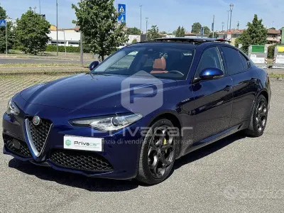 Begagnad Alfa Romeo Giulia Veloce 211 HK (155 kW) 2017 Blå Sedan