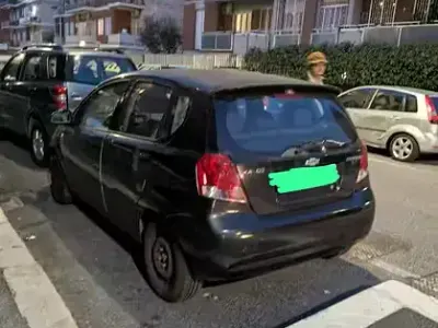 Usata Chevrolet Kalos 72 CV (52 kW) 2007 Nero Berlina