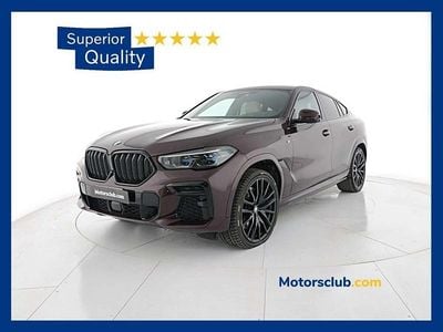 Usata BMW X6 M Sport 340 CV (250 kW) 2022 Bordeaux SUV