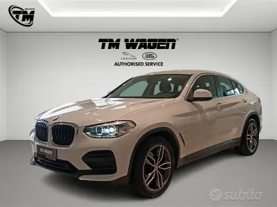 Usata BMW X4 Advantage 190 CV (139 kW) 2021 Bianco SUV