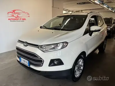 Usata Ford Ecosport Titanium S 125 CV (91 kW) 2016 Bianco SUV