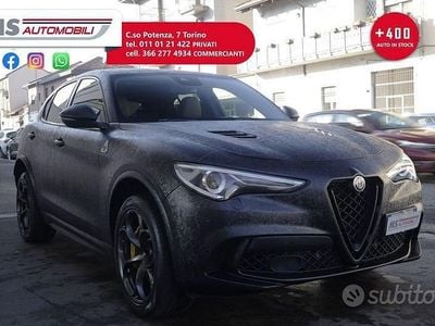 Usata Alfa Romeo Stelvio Quadrifoglio 510 CV (375 kW) 2020 Nero SUV
