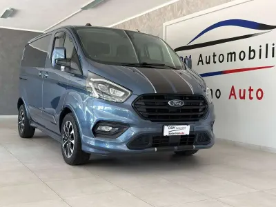 Usata Ford Transit Custom Sport 185 CV (136 kW) 2021 Blu/azzurro Furgone