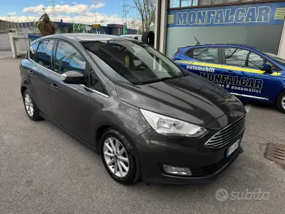 Occasion Ford C-MAX Titanium 120 ch (88 kW) 2015 Gris Monospace
