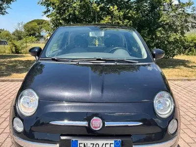 Usata Fiat 500 Lounge 69 CV (50 kW) 2012 Nero Utilitaria