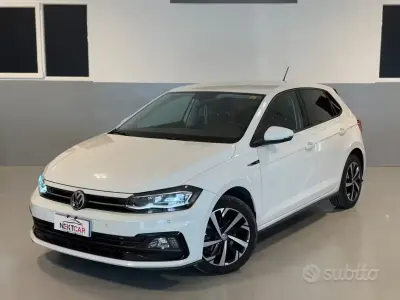 Usata VW Polo Comfortline 95 CV (69 kW) 2018 Bianco Utilitaria