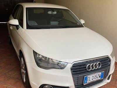 Usata Audi A1 105 CV (77 kW) 2012 Bianco Utilitaria