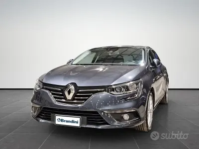 Brugt Renault Mégane Intens 110 HK (80 kW) 2018 Grå Sedan