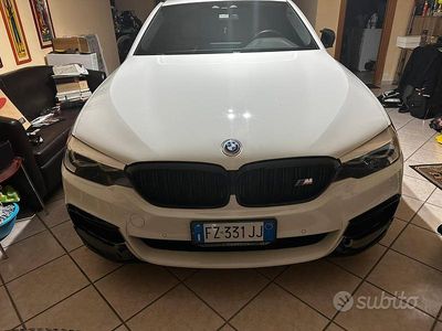 Usata BMW 520 M Sport 190 CV (139 kW) 2019 Bianco Station wagon