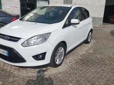 Usata Ford C-MAX Titanium 116 CV (85 kW) 2013 Bianco Monovolume