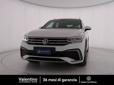 usata VW Tiguan Allspace 1.5 TSI ACT DSG R-Line del 2020 usata a Roma