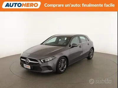 Usata Mercedes A180 Executive 116 CV (85 kW) 2019 Grigio Berlina