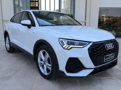 Usata Audi Q3 S-Line 150 CV (110 kW) 2022 Bianco ghiacciaio perlato SUV