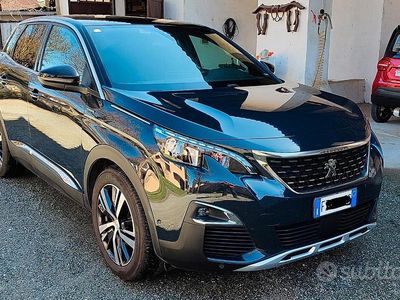 Begagnad Peugeot 3008 GT-line 131 HK (96 kW) 2019 Blå SUV