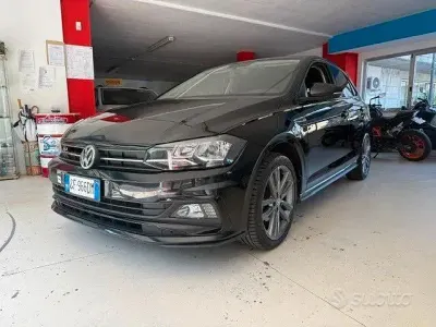 Usata VW Polo Highline 95 CV (69 kW) 2019 Nero Utilitaria