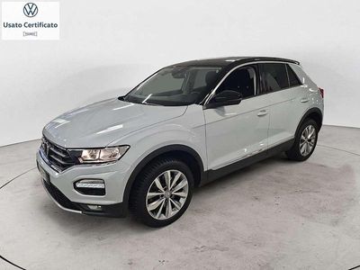 Usata VW T-Roc Style 116 CV (85 kW) 2018 Bianco SUV