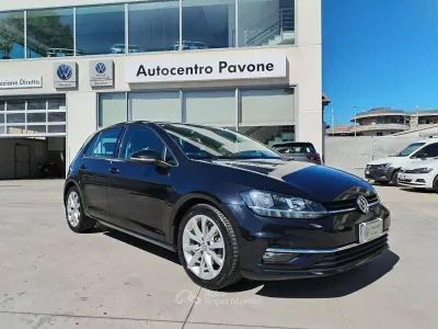 Usata VW Golf VII Highline 116 CV (85 kW) 2018 Nero Berlina