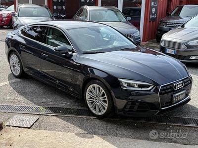 Usata Audi A5 Sport 190 CV (139 kW) 2017 Blu Coupé