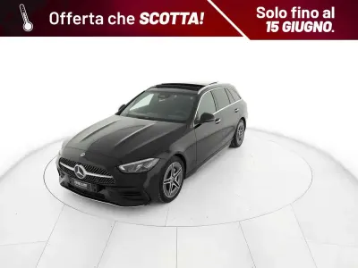 Usata Mercedes C300e Premium 265 CV (194 kW) 2022 Nero Station wagon