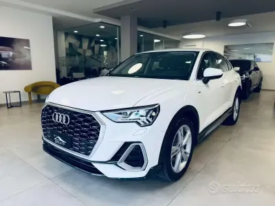 Usata Audi Q3 Sportback S-Line 150 CV (110 kW) 2019 Bianco SUV