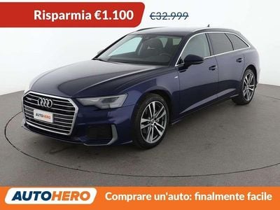 Usata Audi A6 Sport 204 CV (150 kW) 2020 Blu/azzurro Station wagon