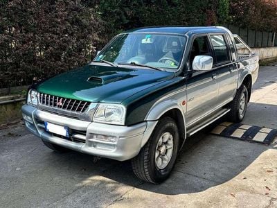 Usata Mitsubishi L200 99 CV (72 kW) 1999 Verde Pick-up