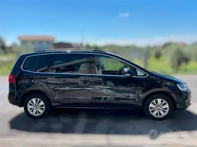 Usata VW Sharan Highline 140 CV (102 kW) 2014 Nero Monovolume