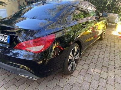 Usata Mercedes CLA200 136 CV (100 kW) 2017 Nero Berlina