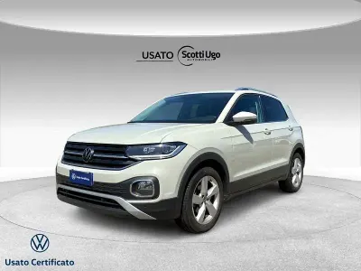 Usata VW T-Cross Advance 110 CV (80 kW) 2023 Grigio SUV