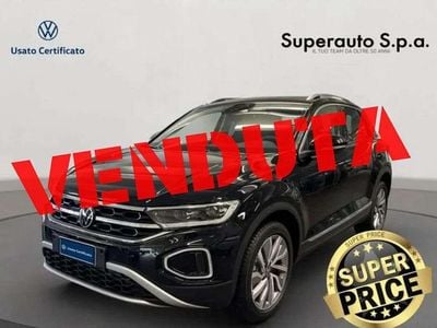 Usata VW T-Roc Style 110 CV (80 kW) 2022 Nero SUV
