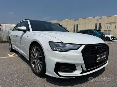 Usata Audi A6 S-Line 204 CV (150 kW) 2022 Bianco Station wagon
