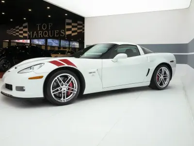 Usata Corvette Z06 513 CV (377 kW) 2007 Bianco pastello Utilitaria