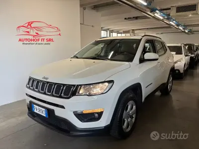 Usata Jeep Compass Limited 140 CV (102 kW) 2018 Bianco SUV