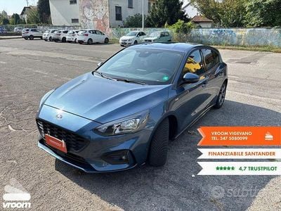 Usata Ford Focus 120 CV (88 kW) 2019 Blu Berlina