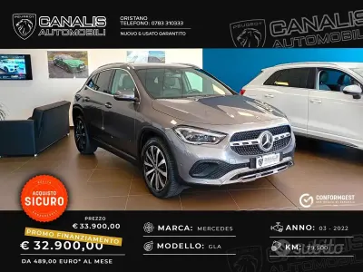 Usata Mercedes GLA200 150 CV (110 kW) 2022 Grigio SUV