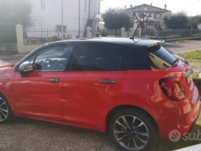 Usata Fiat 500X Sport 130 CV (95 kW) 2021 Rosso SUV