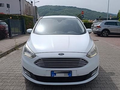 Begagnad Ford C-MAX Titanium 120 HK (88 kW) 2015 Vit Minibuss