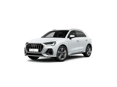 Usata Audi Q3 S-Line 200 CV (147 kW) 2022 Bianco ghiacciaio metallizzato SUV