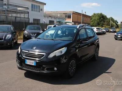 Usata Peugeot 2008 Active 68 CV (50 kW) 2014 Nero SUV