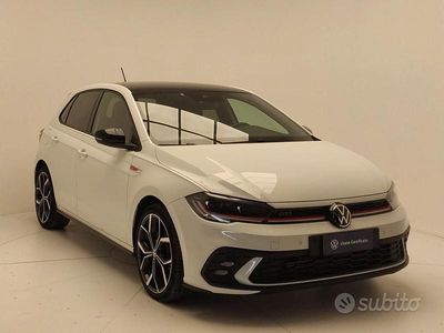 Usata VW Polo GTI 207 CV (152 kW) 2022 Pure white/nero Utilitaria