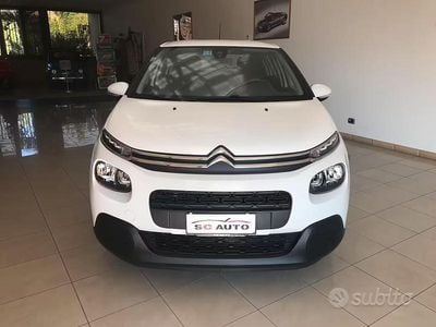 Usata Citroën C3 Feel 83 CV (61 kW) 2019 Bianco Utilitaria