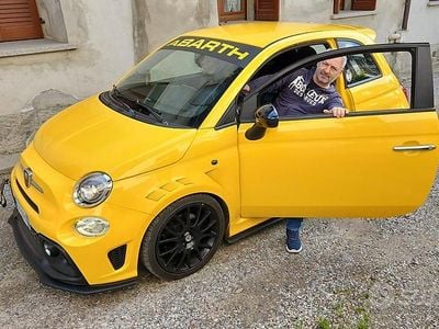 Usata Abarth 595 Pista 160 CV (117 kW) 2018 Giallo Utilitaria