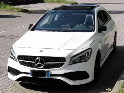 Usata Mercedes CLA220 Shooting Brake Night 170 CV (125 kW) 2019 Bianco Station wagon