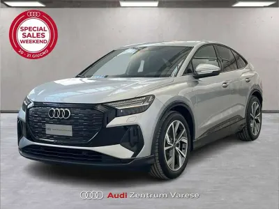 Usata Audi Q4 Sportback e-tron S-Line 210 kW (286 CV) 2025 Argento floret SUV