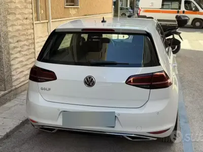 Usata VW Golf VII 90 CV (66 kW) 2014 Bianco Berlina